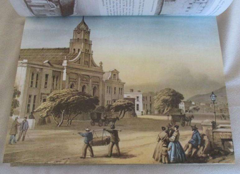 Die Historiese Monumente van Suid Afrika deur J.J. Oberholster - groot hardeband met stofomslag