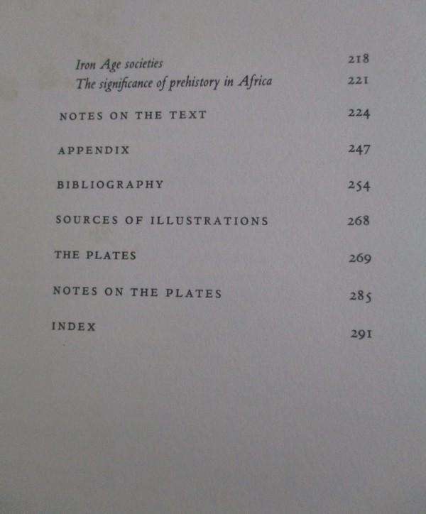 The Prehistory of Africa by J. Desmond Clark - hard cover plus dust cover