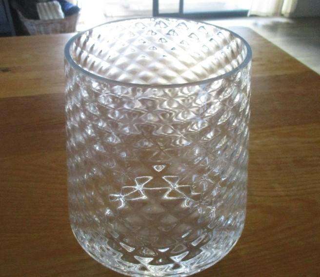 Large glass vase