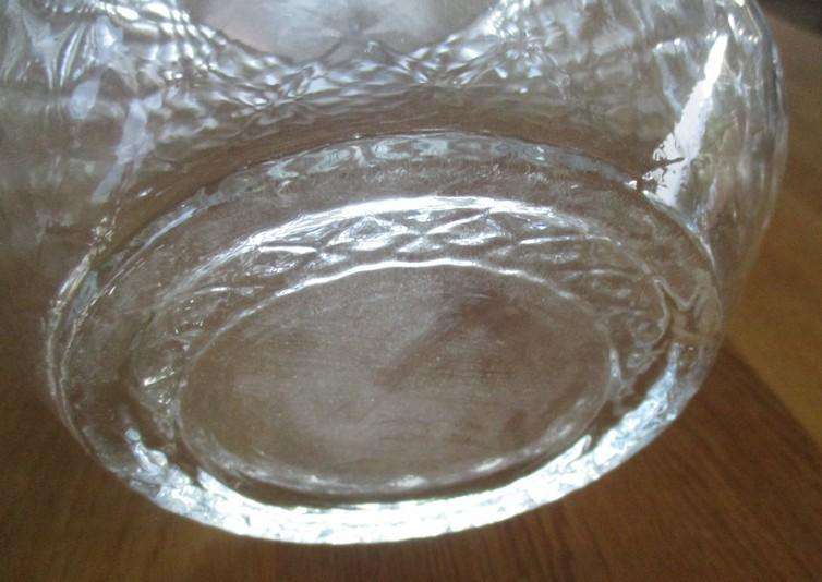 Large glass vase