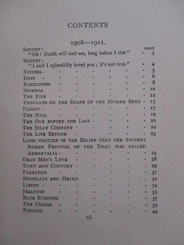 1916 - poems by Rupert Brooke