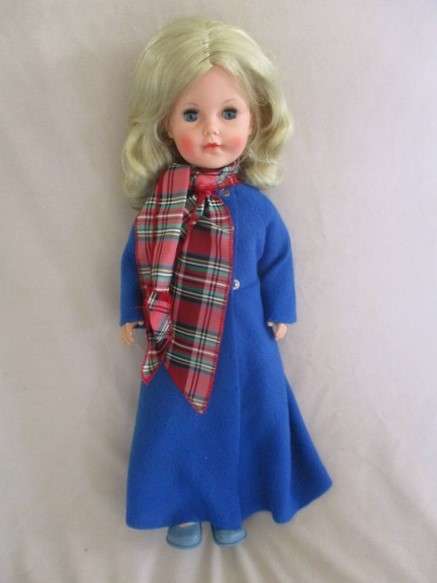 Vintage 1960's 48cm tall darling in "unplayed with" condition - original clothes. Marked SAD