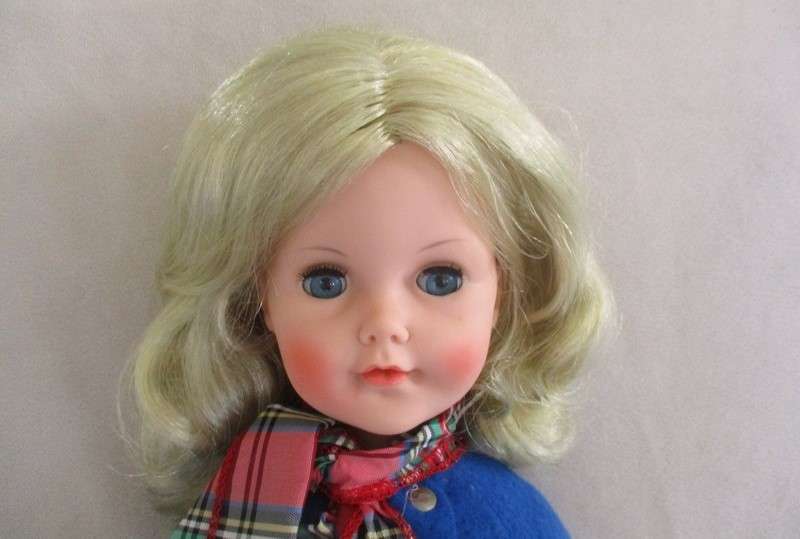 Vintage 1960's 48cm tall darling in "unplayed with" condition - original clothes. Marked SAD