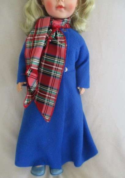 Vintage 1960's 48cm tall darling in "unplayed with" condition - original clothes. Marked SAD