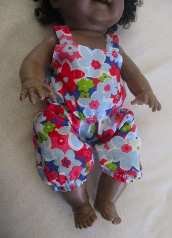 Cute curly topped black doll