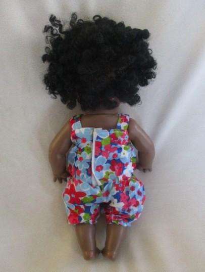 Cute curly topped black doll