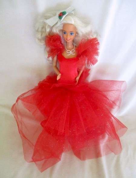 On the rare list - vintage 1988 first series Happy Holidays Mattel Barbie - Happy Holidays Christmas