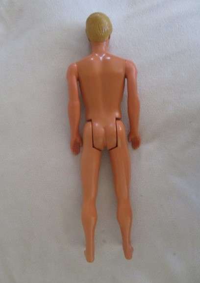 Barbie's boyfriend -  vintage 1980's Mattel Ken doll with knees that bend and "Pat pend" marking