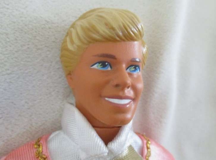Barbie's boyfriend -  vintage 1980's Mattel Ken doll with knees that bend and "Pat pend" marking