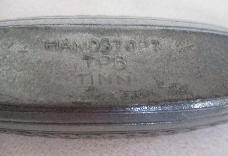 Highly collectable vintage Handstopt TPH Tinn, Norway pewter Viking ship open salt cellar
