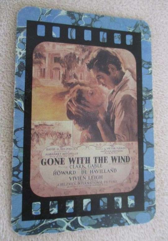 A pack of very old "Gone with the Wind" playing cards in tin - interesting find!