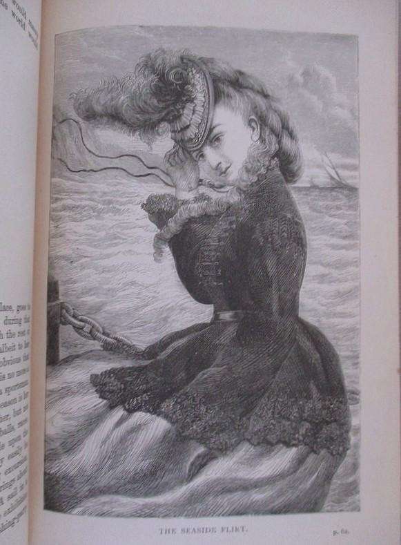1889 - lovely old Victorian book dedicated to Queen Victoria - Side Lights on English Society
