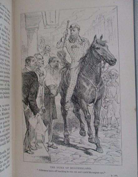 1889 - lovely old Victorian book dedicated to Queen Victoria - Side Lights on English Society