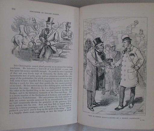 1889 - lovely old Victorian book dedicated to Queen Victoria - Side Lights on English Society