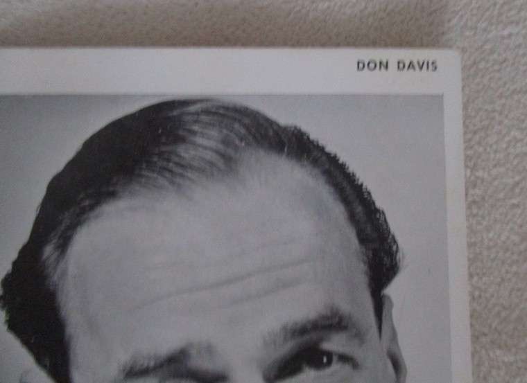 Springbok Radio memorabilia - photo print of the very first Inspector Carr - Don Davis