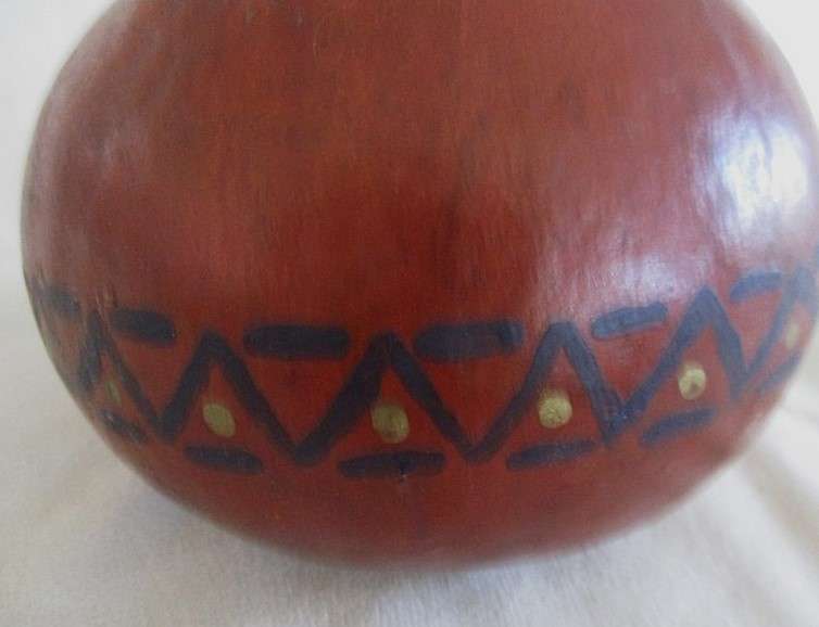 Unusual gourd flask - natural calabash
