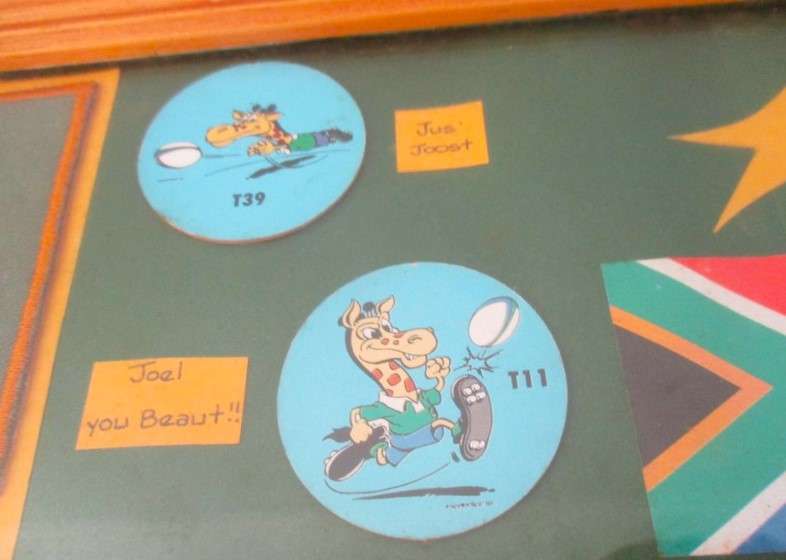 Tickets, badges, photos!! 1995 World Cup Final - Absolutely unique mementoes of the day!!