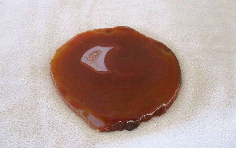 Agate slice - 11.5cm x 10cm