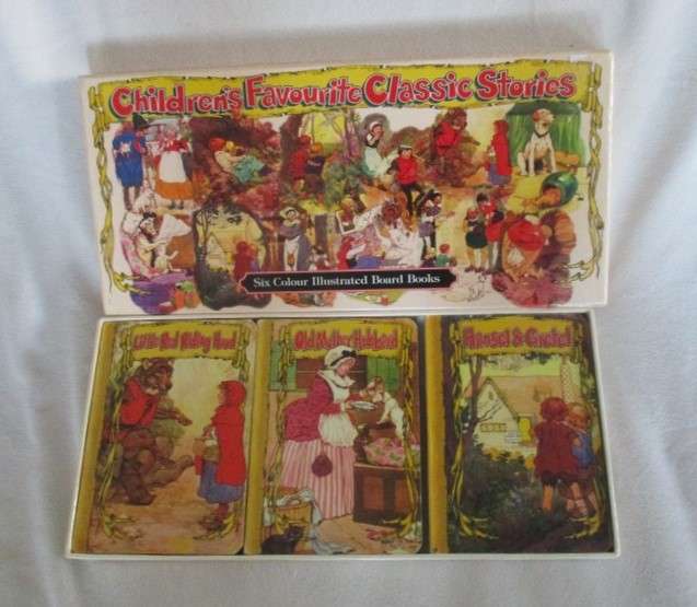 A set of six board books in original box - Children's Favourite Classic Stories