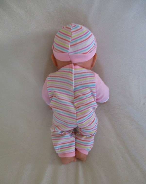 Such a happy, chubby, anatomically correct baby girl!