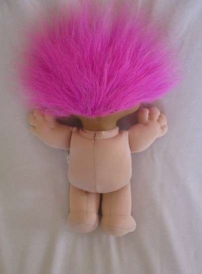 Large vintage Arlenco soft bodied troll