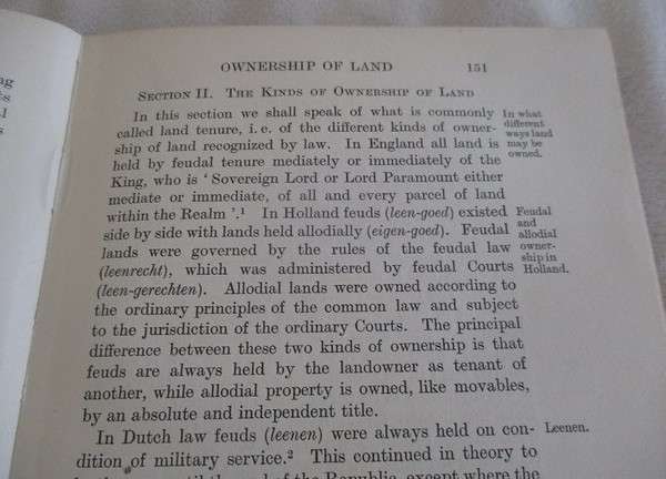 1925 - An Introduction to Roman-Dutch Law by R.W. Lee