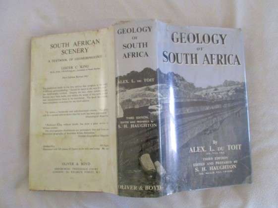 Geology of South Africa by Alex L. du Toit  - Har cover plus dust jacket