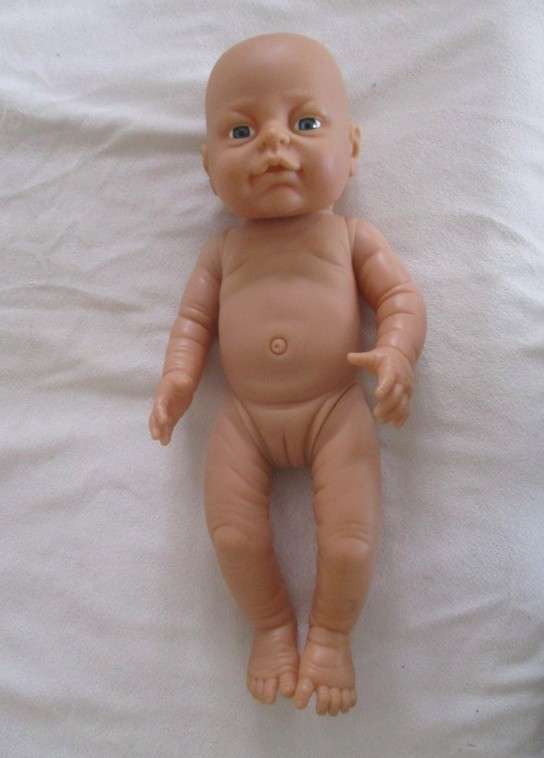 Baby wrinkles and all - well made Peterkin anatomically correct baby girl