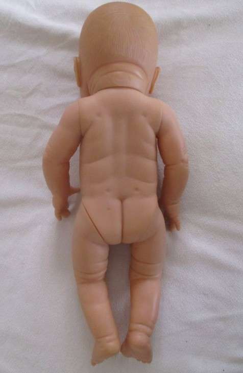 Baby wrinkles and all - well made Peterkin anatomically correct baby girl