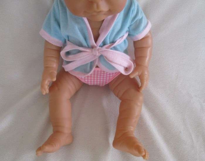 Baby wrinkles and all - well made Peterkin anatomically correct baby girl