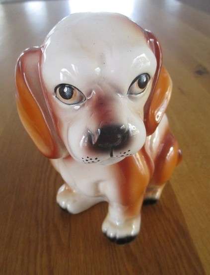 Batch of four antique and vintage dogs