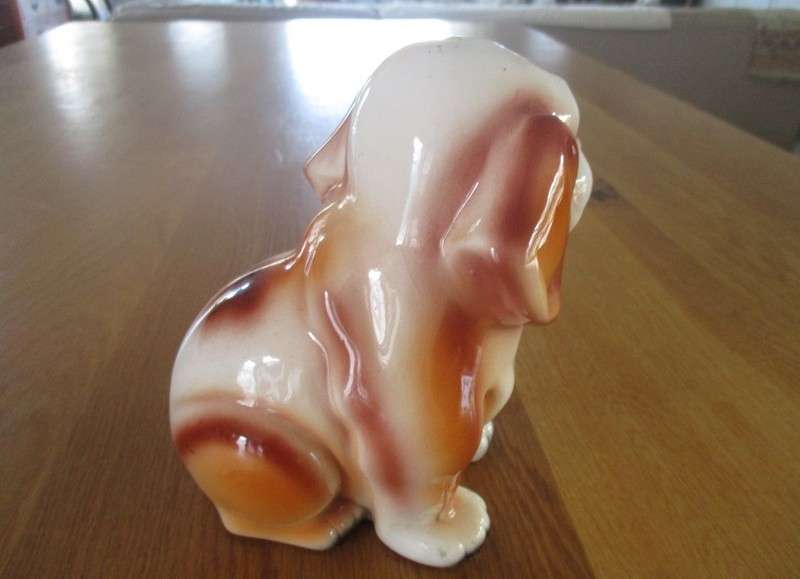 Batch of four antique and vintage dogs
