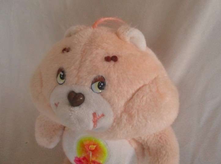Very rare vintage Birthday (cupcake) Care Bear to add to your collection - apricot colour