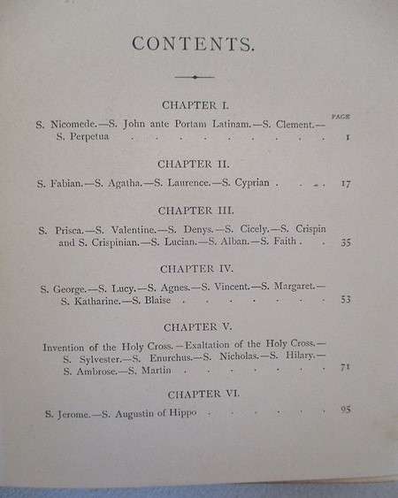 1901 - Stories of the Saints for Children by Mrs Molesworth