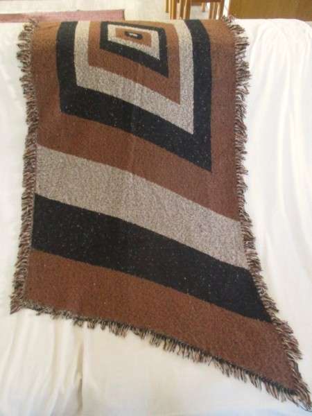The most gorgeous, softest ever shawl/throw (mohair?silk?rayon?) with diagonal geometric design