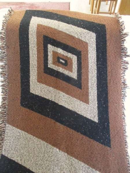 The most gorgeous, softest ever shawl/throw (mohair?silk?rayon?) with diagonal geometric design
