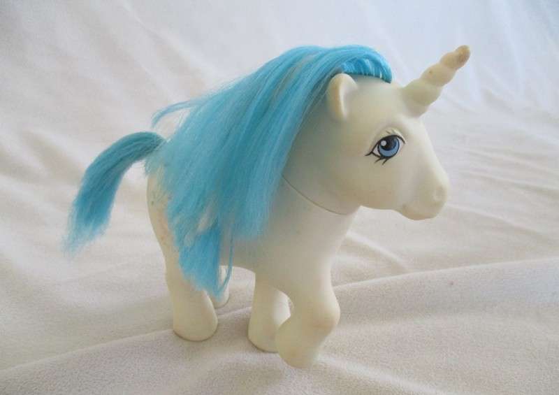 Three G1 Hasbro My Little Ponies - much loved