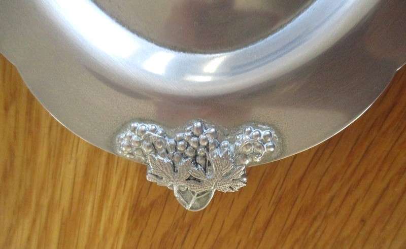 For that romantic celebration - two ornate champagne glasses on tray