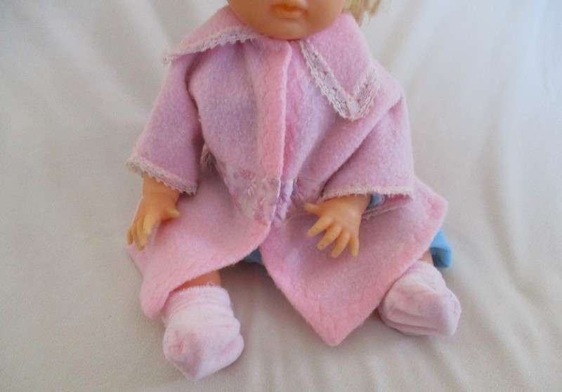 Beautiful Vintage 42cm tall First Love twisty body doll in cute nightie and nightgown