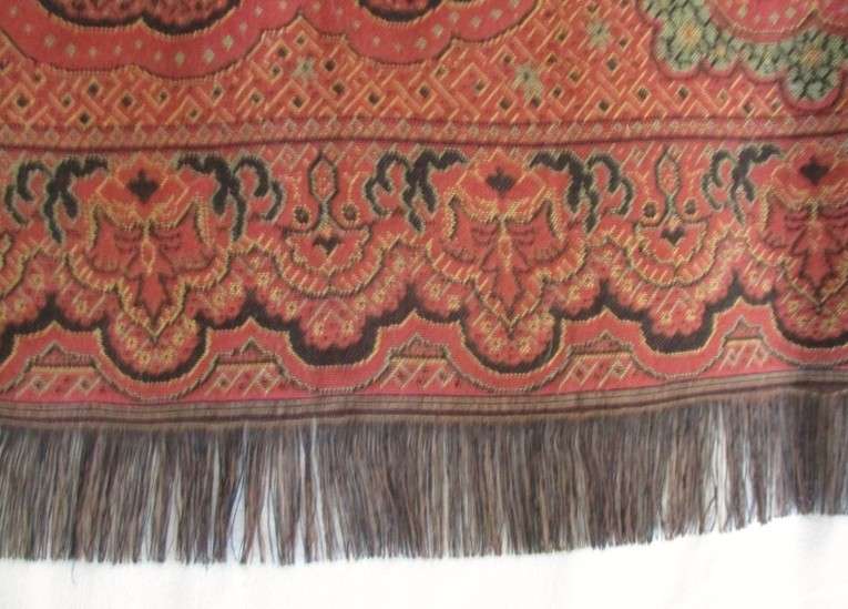 Price reduced! Rare find! Very large vintage/antique Kashmir throw/cloth/piano shawl