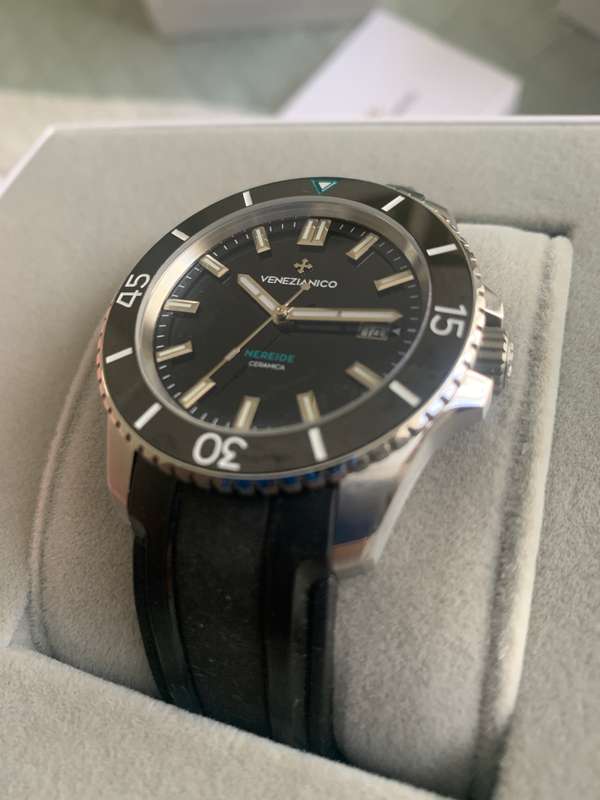 Beautiful Italian Dive Watch - Ceramic Bezel