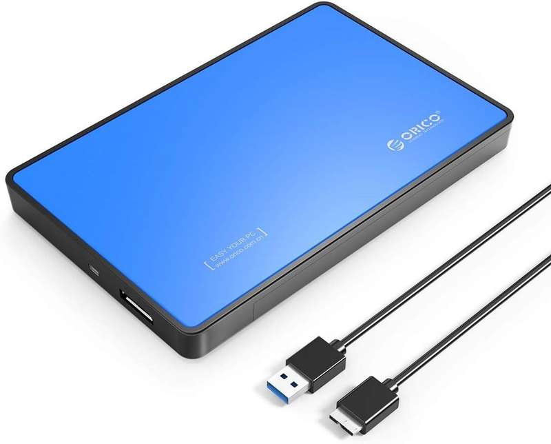 500GB Seagate HDD + USB 3.0 Orico Hard Drive Case Enclosure