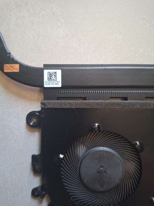 Lenovo Ideapad 3 Laptop CPU Fan & Heatsink