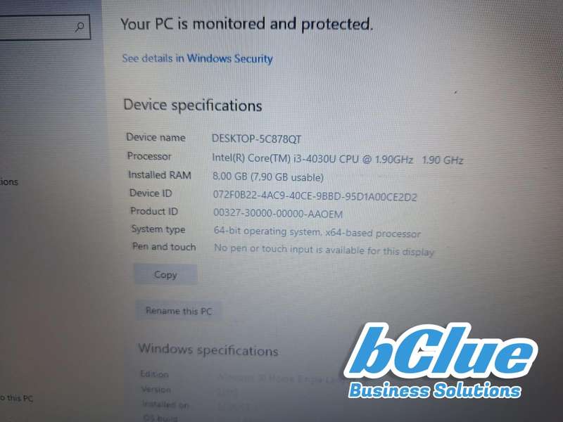 Lenovo G50 Laptop Core i3
