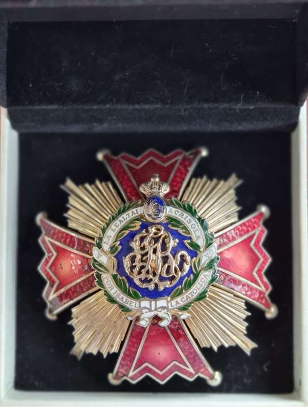 Order of Isabella Spain Award