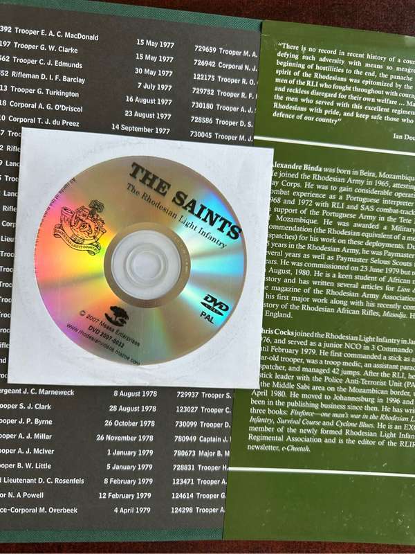 the Rhodesian War: The Saints - The Rhodesian Light Infantry. Book i