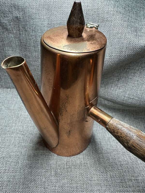 Retro copper coffee pots