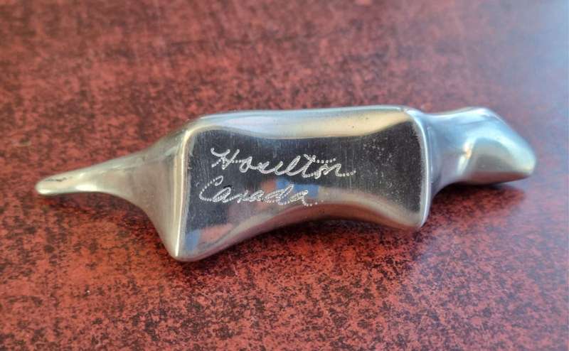 Hoselton Canada Modernist Aluminum Figurine - Honey Badger