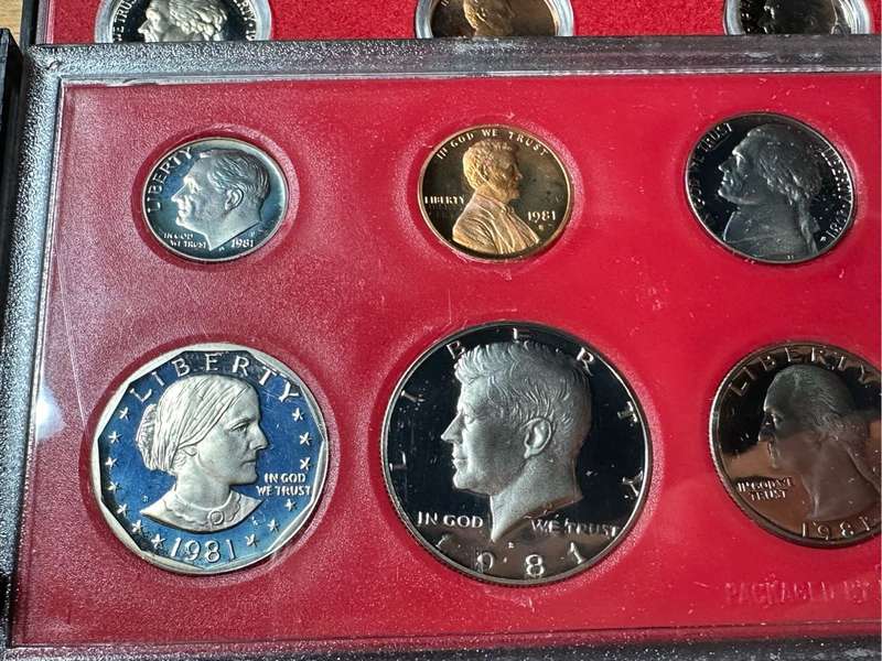 USA Proof coin sets ( x 10 )