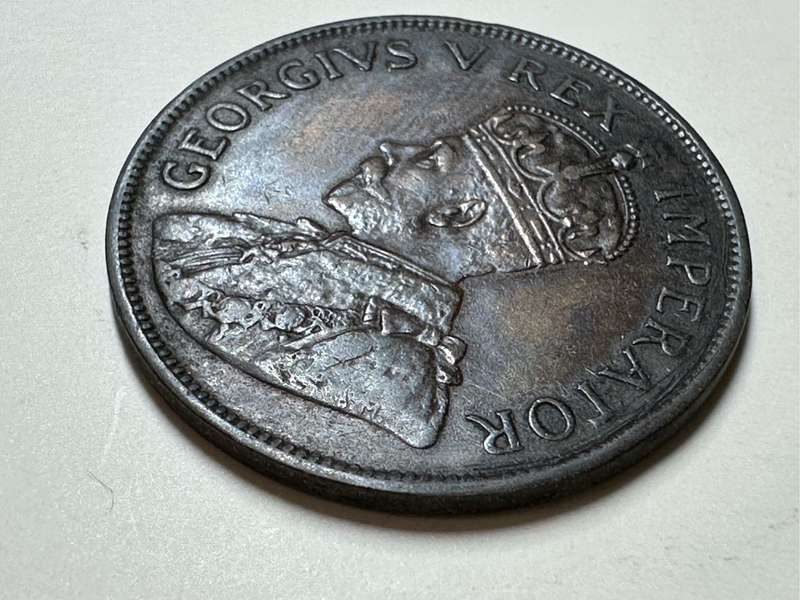 Union of SA 1929 1 penny coin
